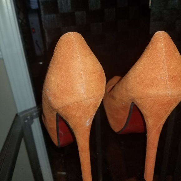 Orange hidden platform heels size 9 - Picture 3 of 3